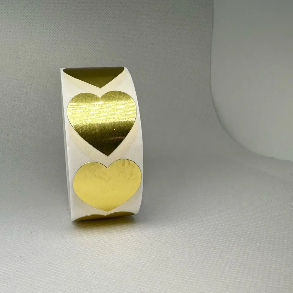  Label Stickers Chroma 1 Inch Color Code Heart Label Stickers Sticker - Picture 7 of 8